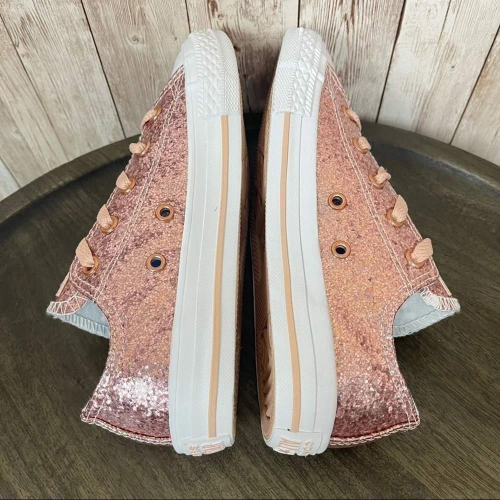 Converse CTAS Ox Dust Pink Sneaker Size 6 Infant